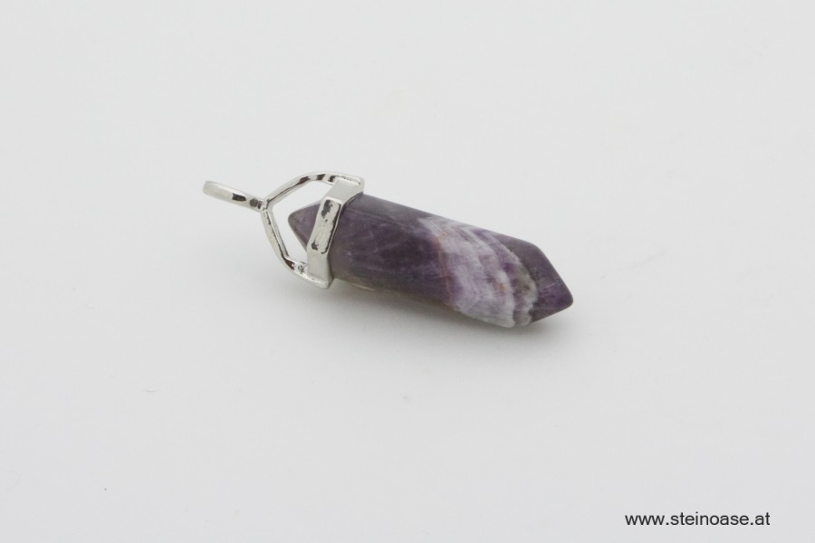 Anhänger Amethyst Chevron - Spitze